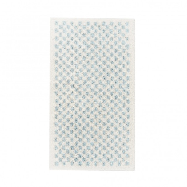 Estoril Bath Rug FOG/SNOW 10001 by Graccioza
