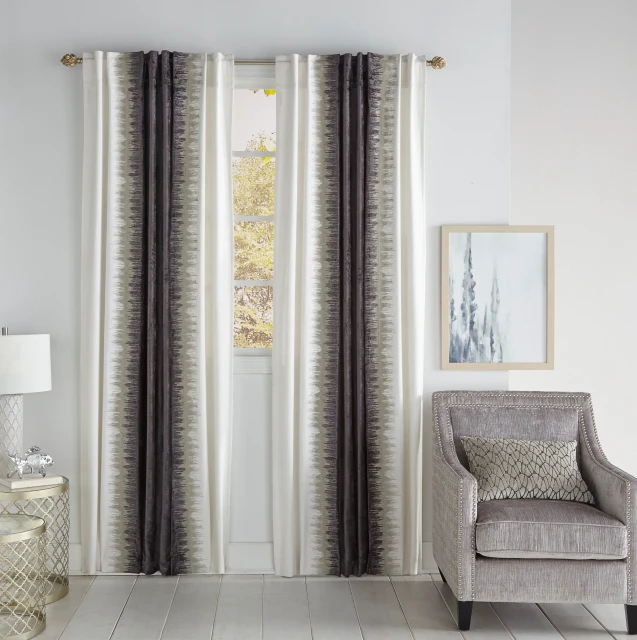 Cloud9 Design Kenzo Ivory And Charcoal Panel