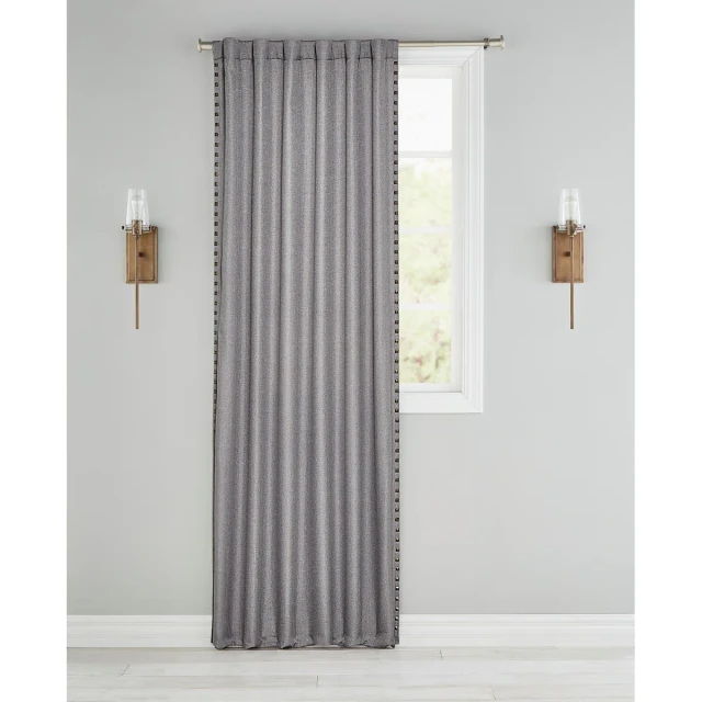 Cloud9 Design Liya Grey Studded Panel