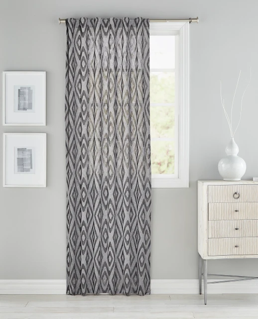 Cloud9 Design Ellery Grey Geometric Panel 