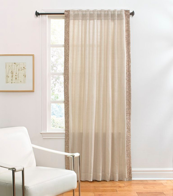 Cloud9 Design Ellie Wheat Colored Linen Panel
