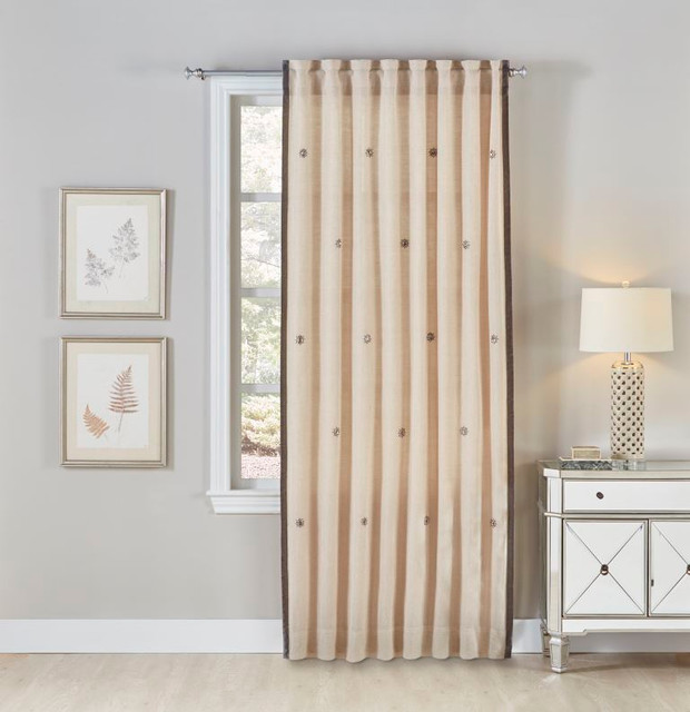 Cloud9 Design Jewel Wheat Linen Panel