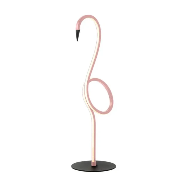 Lucas + McKearn Flamingo LED 20-inch Table Lamp in Pink