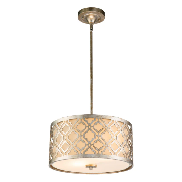 Lucas + McKearn Arabella Medium Pendant in Antique Silver 