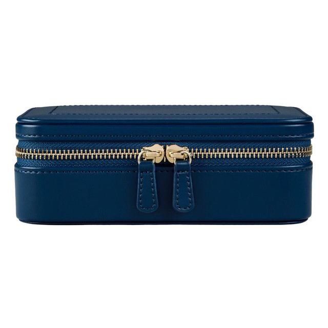 WOLF x Fiona Howard Sophia Travel Zip Case in Indigo Fruit Botanical
