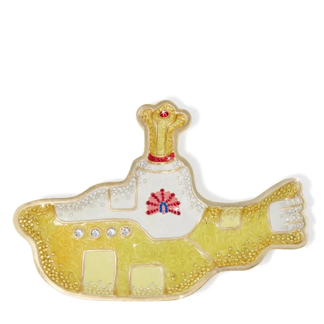 Jay Strongwater Yellow Submarine Decorative Tray
