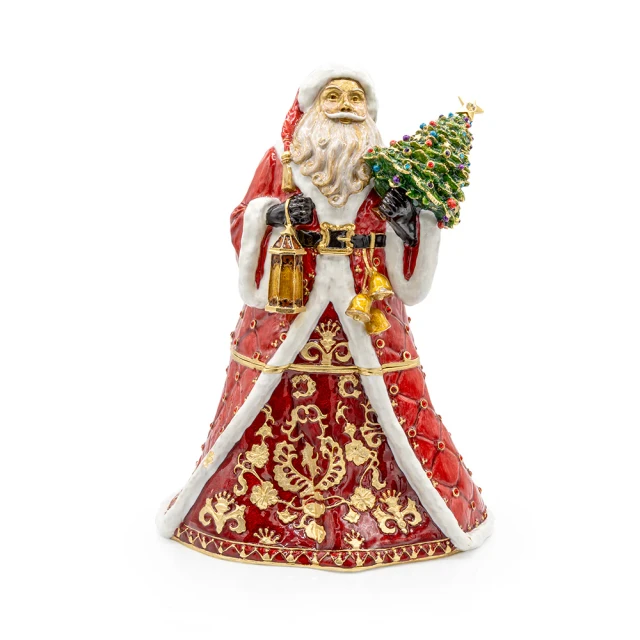 Jay Strongwater Sinterklaas Santa Container