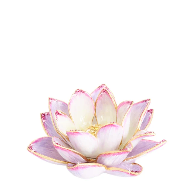 Jay Strongwater Kamal Lotus Table Objet