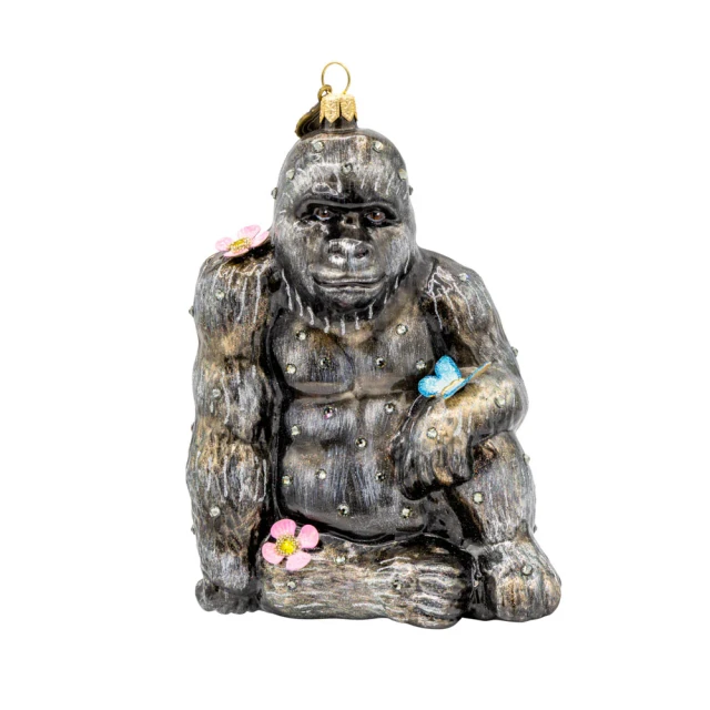 Jay Strongwater Primrose King Ornament