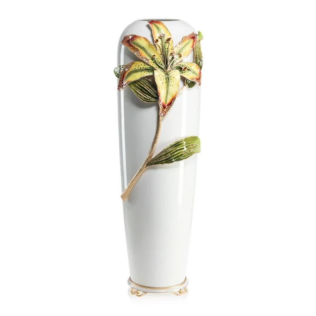 Jay Strongwater Luna Lily 30" Vase