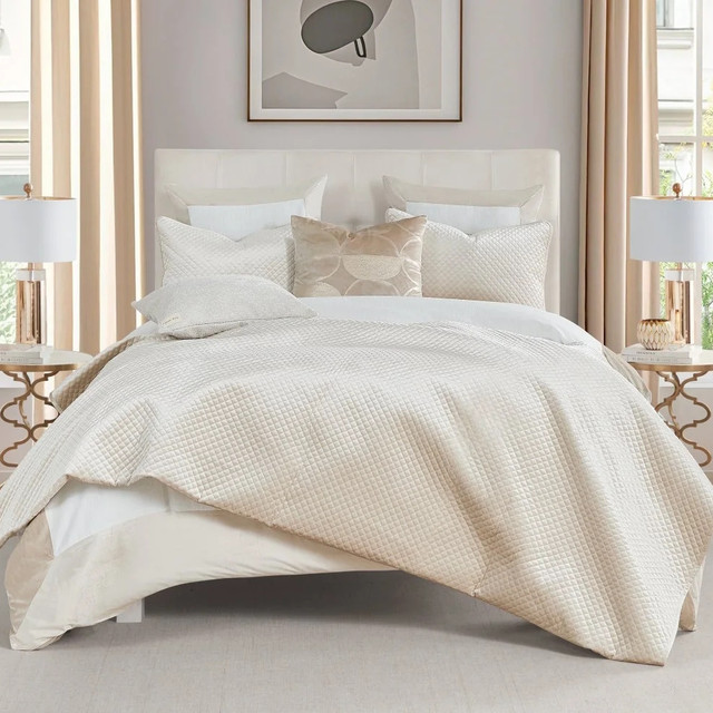 Cloud9 Design Rhodes Champagne Quilt Set