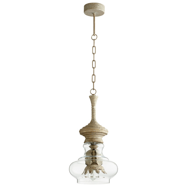 Cyan Design Dresden Pendant in Sawyer's White Wash