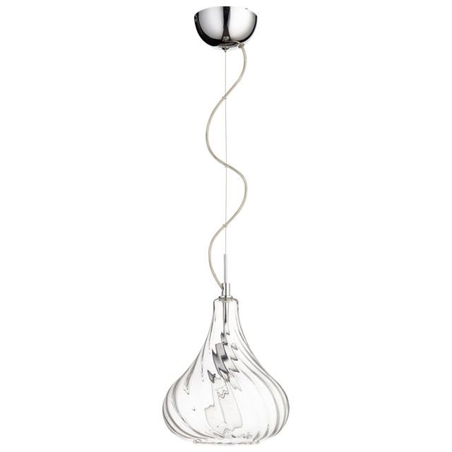 Cyan Design Winding Pendant 1-Light in Chrome