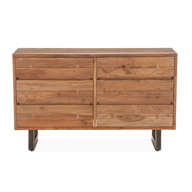 World Interiors - Glenwood Dresser in Smoked Acacia