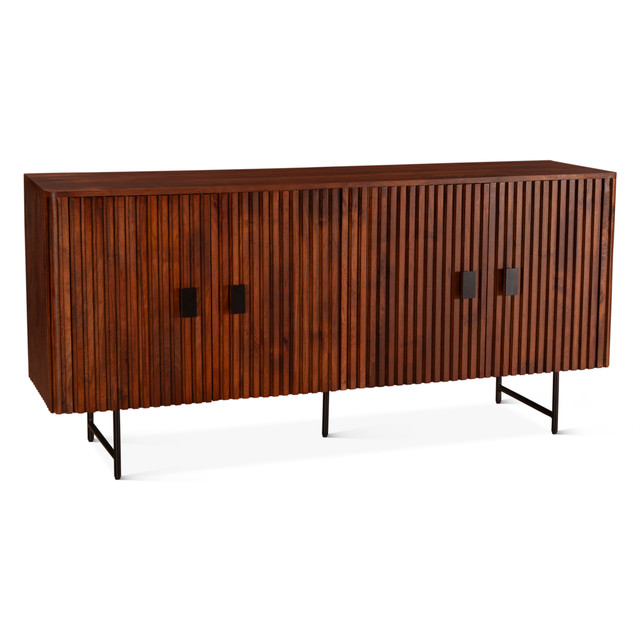 World Interiors - Halden 67" Sideboard Pecan Brown