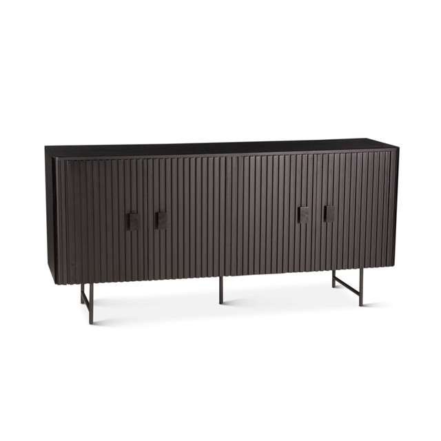 World Interiors - Halden 67" Sideboard Matte Black