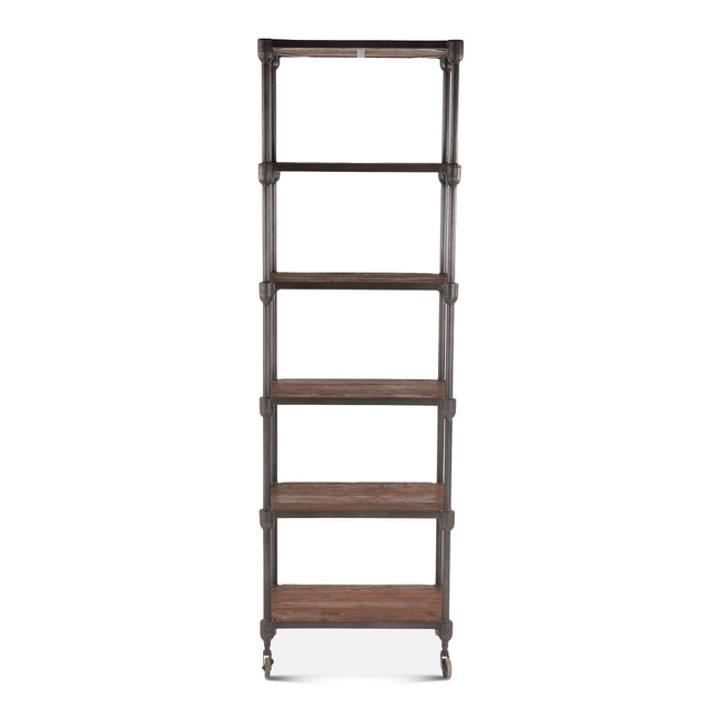 World Interiors - Paxton-Bookshelf 80in -reclaimed Teak