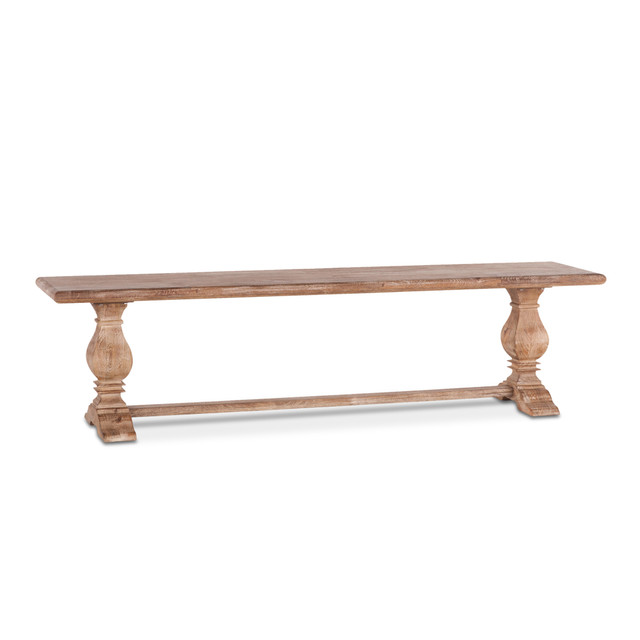World Interiors - Pengrove 72" Dining Bench in Antique Oak Finish
