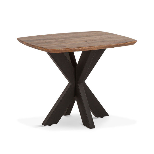 World Interiors - Santa Margherita 28" Side Table in Natural Finish