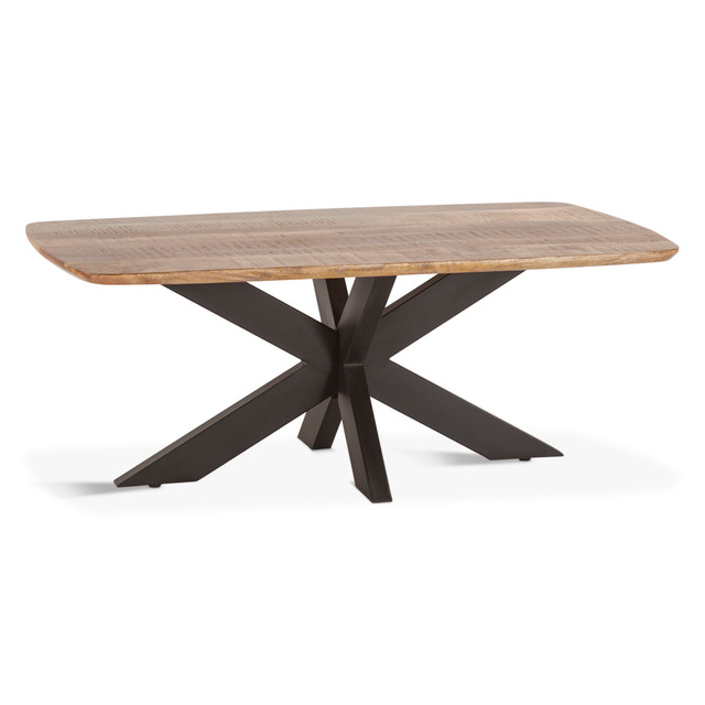 World Interiors - Santa Margherita 46" Coffee Table with Natural Finish