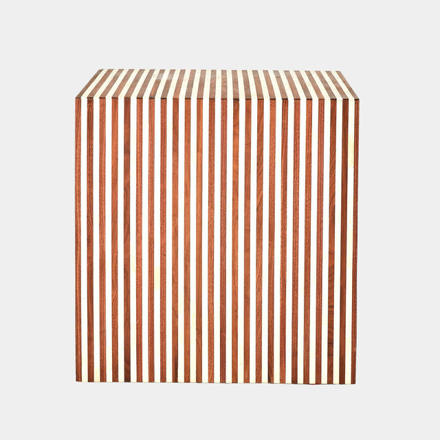 Global Views Sienna Filing Cabinet - Walnut & Bone