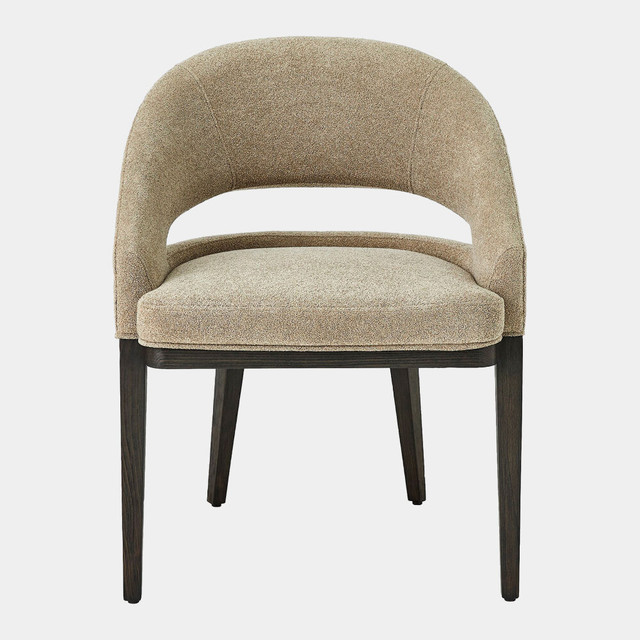 Global Views Alcott Dining Chair - Otter Boucle