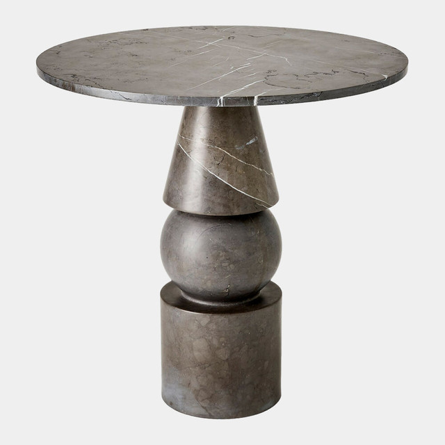 Global Views Cargo Table - Graffito Marble