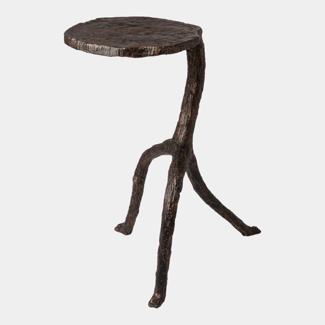 Global Views Walking Sticks Table - Bronze Antiqued Cast Iron