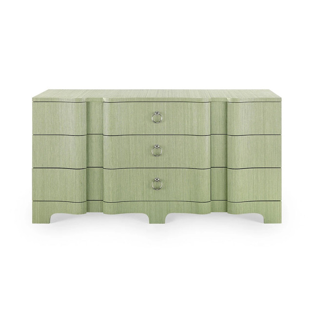 Villa & House Bardot Extra Large 9-Drawer Dresser Spring Green