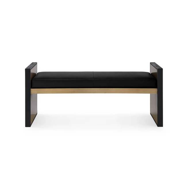 Villa & House Odeon Large Bench or Coffee Table Cushion in Black