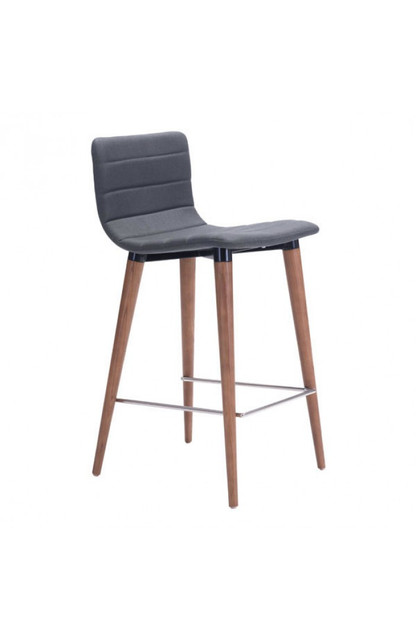 Zuo Modern Jericho Counter Chair Gray Zuo Modern Jericho Counter Chair Gray