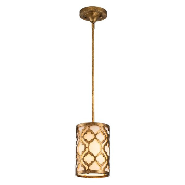 Gilded Nola - Arabella Mini Pendant in Distressed Gold