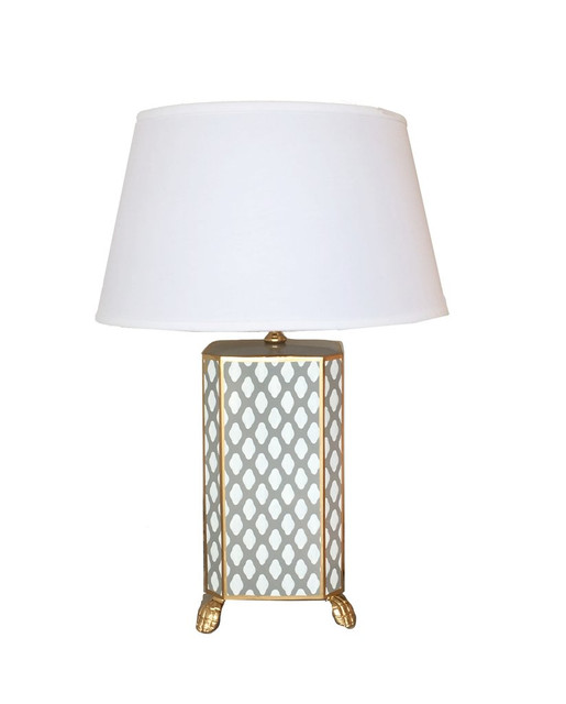 Grey Parsi Lamp