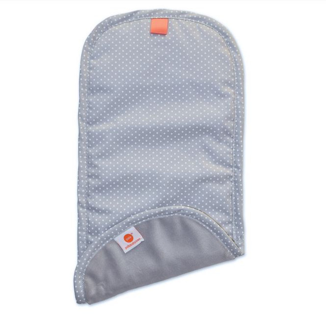 Serenity Light Gray Burp Cloths