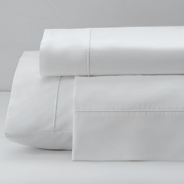 Simply Percale Queen Sheet Set by Bovi