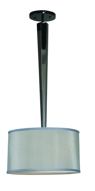 Thumprints Obsidian 35" Black Nickel Pendant Light