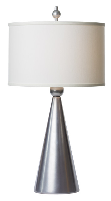 Thumprints Jolly Pop Silver 10" Table Lamp