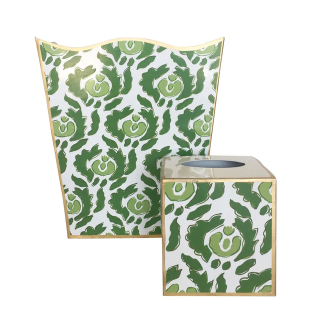 Dana Gibson - Beaufont in Green Wastebasket