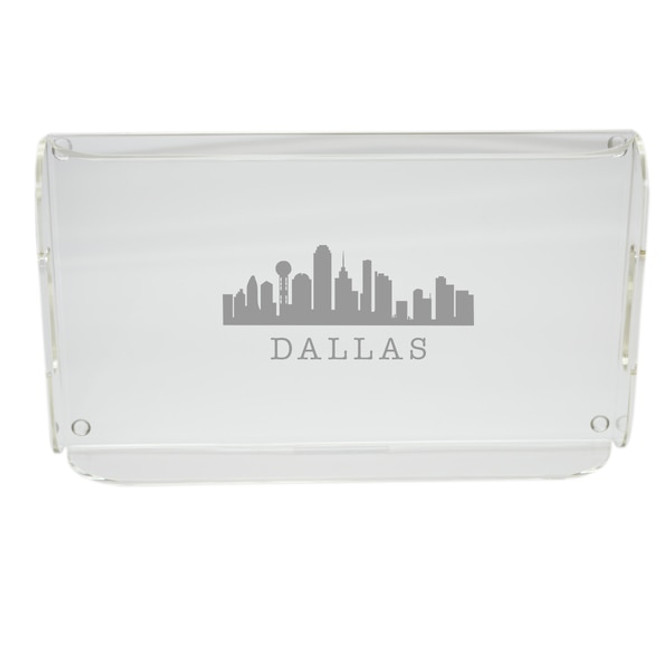 Acrylic Serving Tray - Skyline