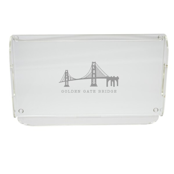 Acrylic Serving Tray - American Landmark