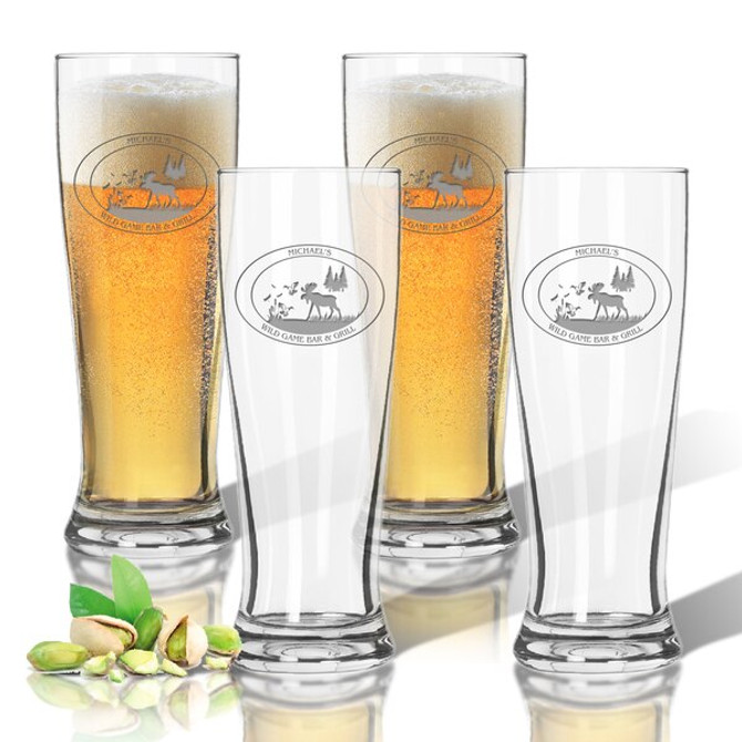 Tritan Pilsner 14 Oz (Set Of 4) : Wild Game