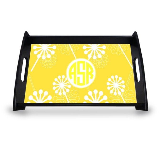 Personalized Serving Tray - Verbena Circle Monogram