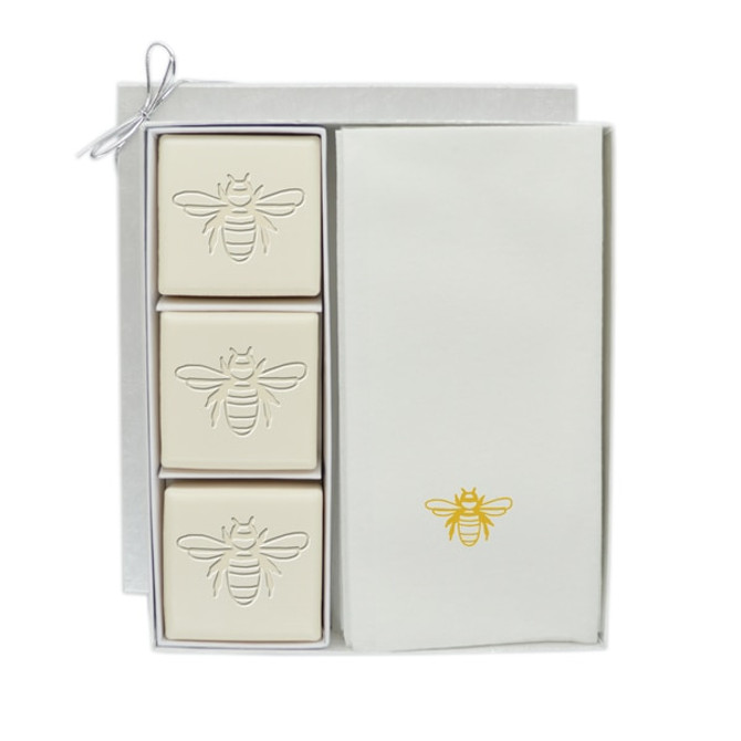 Eco-Luxury Courtesy Gift Set - Gold Bee