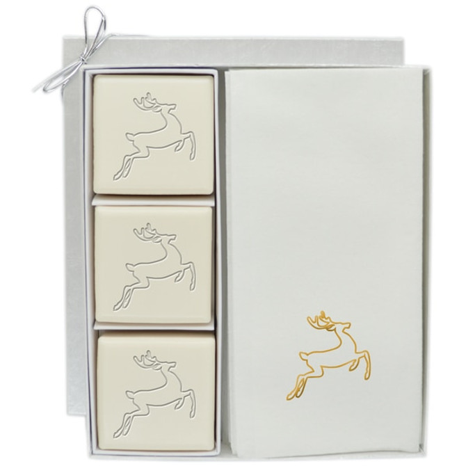Eco-Luxury Courtesy Gift Set - Gold Deer