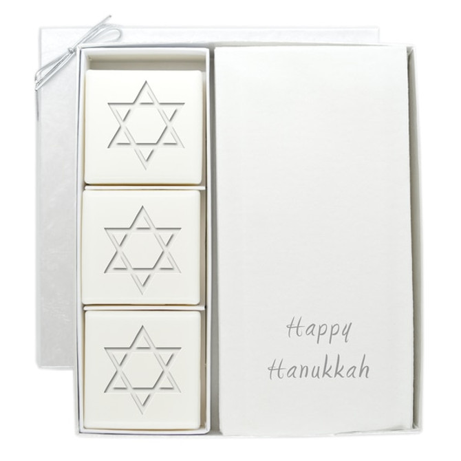 Signature Spa Courtesy Gift Set - Blue Or Silver Hanukkah