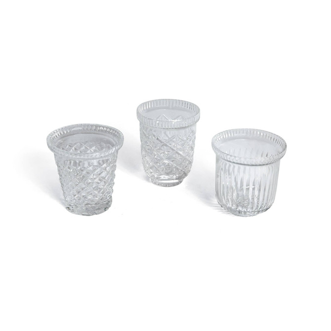 Set of Three Versa Votive Holders