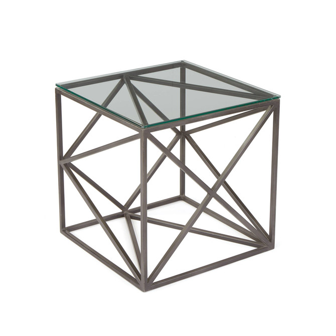 Hanover Glass Side Table