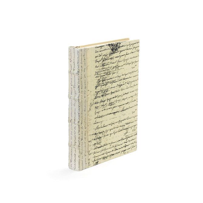 Single Ivory Script Book