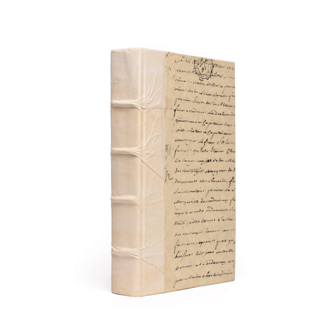 Single Solid Ivory Book