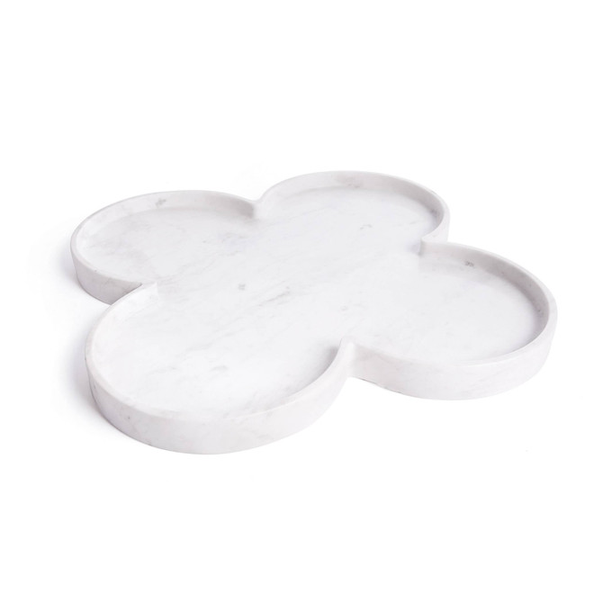 Clover Marble Tray